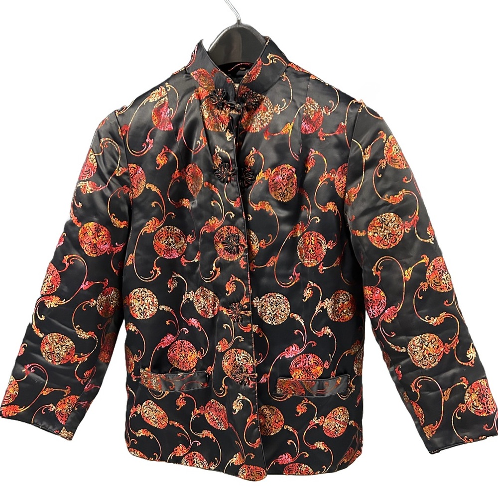 Peony Brand Shanghai China - Silk Jacket. Size L.